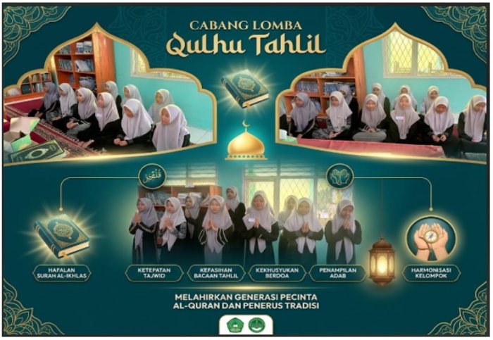 Unjuk Kekhusyukan dan Kekompakan, Siswa Kelas VIII Antusias Ikuti Lomba Qulhu Tahlil di Perpustakaan MTsN 1 Tebo Unjuk Kekhusyukan dan Kekompakan, Siswa Kelas VIII Antusias Ikuti Lomba Qulhu Tahlil di Perpustakaan MTsN 1 Tebo