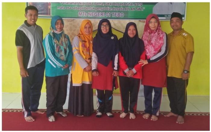 SELAMAT, TUJUH GURU MTs N 1 TEBO LULUS P3K
