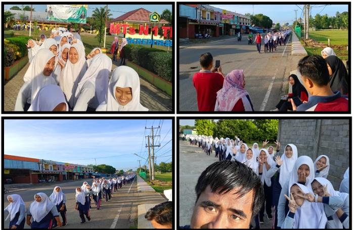 SABTU SEHAT DI MTs N 1 TEBO ADAKAN JALAN SANTAI