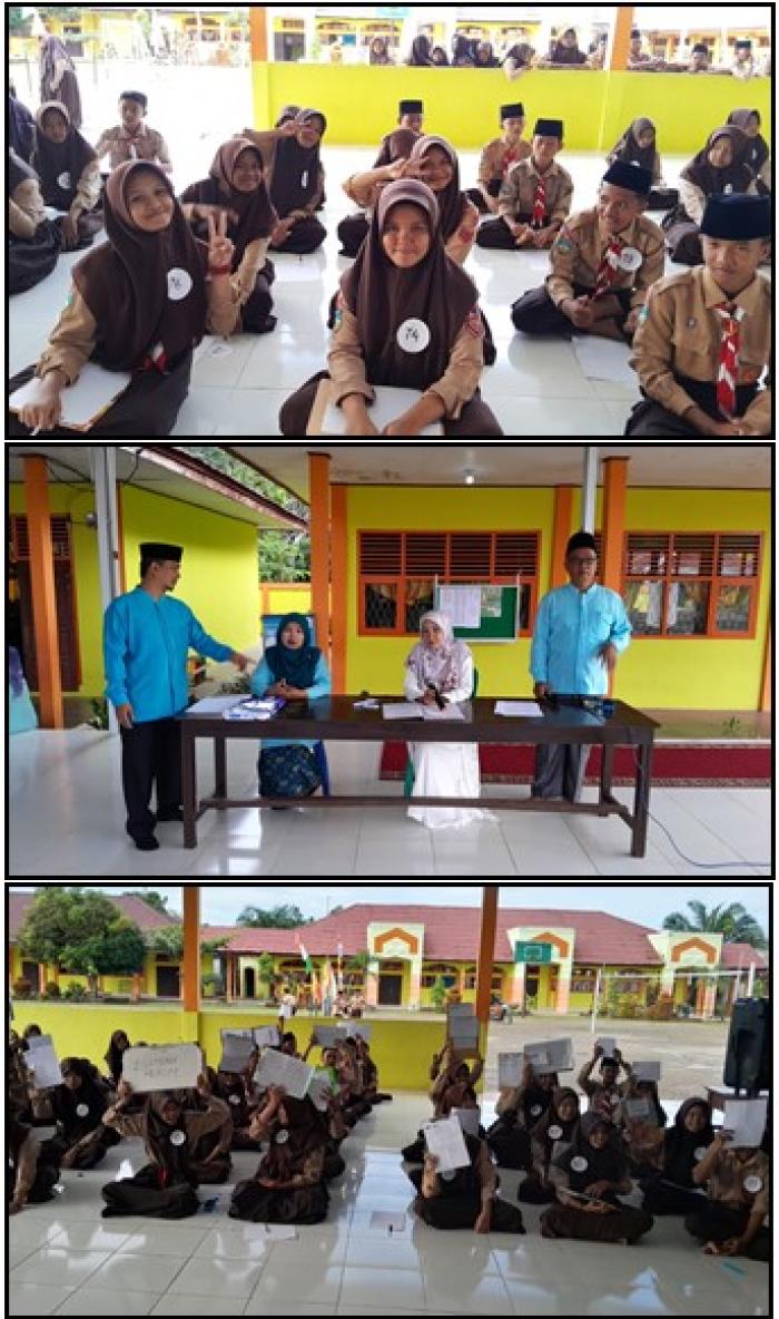 LOMBA RANGKING 1 RAMAIKAN CLASS MEETING DI MTs N 1 TEBO