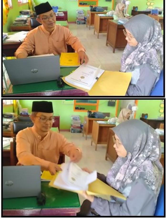 TINGKATKAN KUALITAS KINERJA, MTs N 1 TEBO ADAKAN SUPERVISI TINGKATKAN KUALITAS KINERJA, MTs N 1 TEBO ADAKAN SUPERVISI