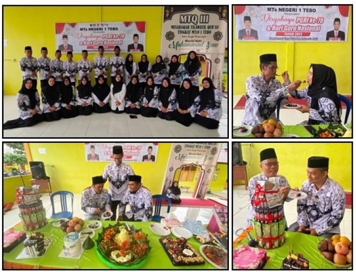 DENGAN PENUH HIKMAT, MTs N 1 TEBO ADAKAN UPACARA HARI GURU NASIONAL 2023 DENGAN PENUH HIKMAT, MTs N 1 TEBO ADAKAN UPACARA HARI GURU NASIONAL 2023
