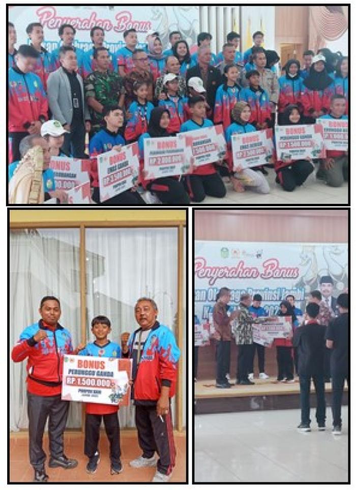 BERLAGA DI CABOR SENAM, SISWA MTs N 1 TEBO BERHASIL SABET MEDALI PERUNGGU DI PORPROV JAMBI 2023