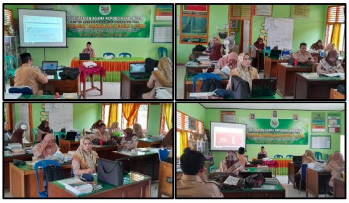 MTs N 1 TEBO ADAKAN RAPAT PRP2RA