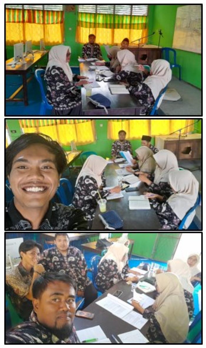 PANITIA UJIAN  MTs N 1 TEBO ADAKAN RAPAT