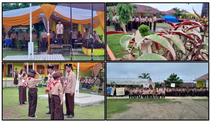 KEPALA KANTOR KEMENTERIAN AGAMA  KAB. TEBO BUKA PERKEMAHAN TAPAH MALENGGANG 