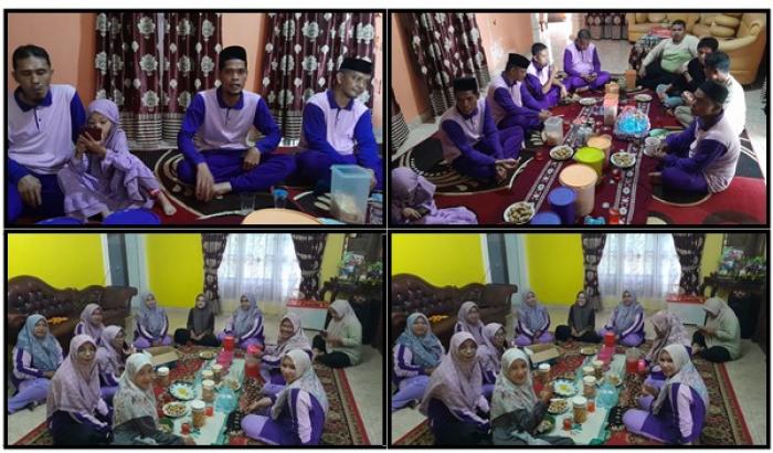 HALAL BIHALAL GURU DAN KARYAWAN DI RUMAH DRA. HJ. RAHAYU WINASTUTI HALAL BIHALAL GURU DAN KARYAWAN DI RUMAH DRA. HJ. RAHAYU WINASTUTI