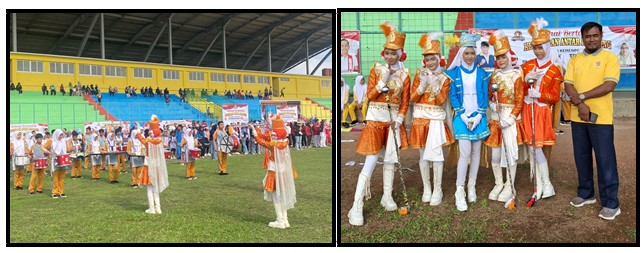 DRUMBAND MTs N 1 TEBO MERIAHKAN PEMBUKAAN KEJUARAAN TARKAM DIKABUPATEN TEBO DRUMBAND MTs N 1 TEBO MERIAHKAN PEMBUKAAN KEJUARAAN TARKAM DIKABUPATEN TEBO
