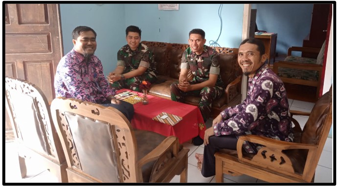 Pererat Silaturahmi, Brigif TP 35/SIGINJAI Kunjungi MTsN 1 Tebo Koordinasikan Rencana Kerja Bakti