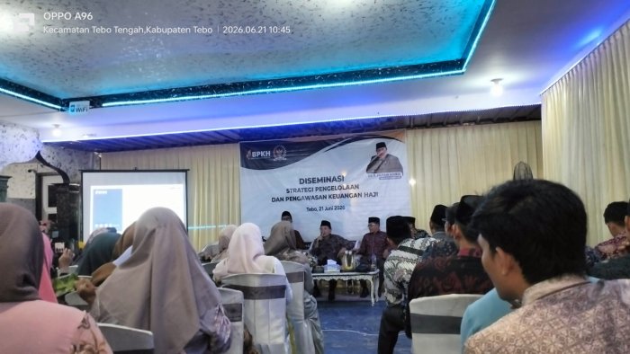 MTsN 1 Tebo Ikuti Diseminasi Pengelolaan Keuangan Haji