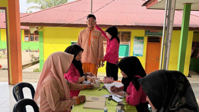 Puskesmas Tebo Adakan Pemeriksaan Kesehatan Gratis di MTsN 1