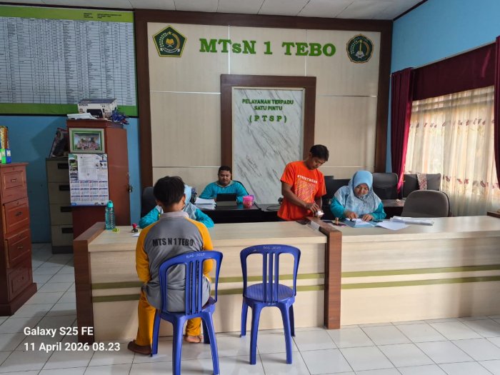MTsN 1 Tebo Optimalkan Pemetaan Beban Kerja Guru
