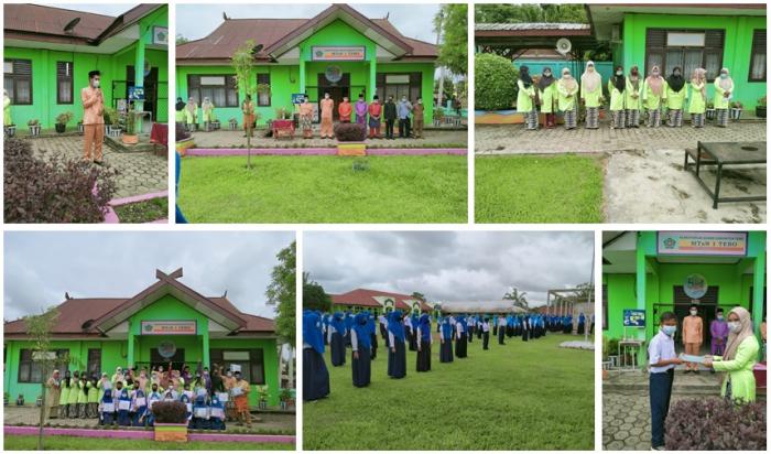 MEMERIAHKAN HUT PROVINSI JAMBI DI MTs N 1 TEBO
