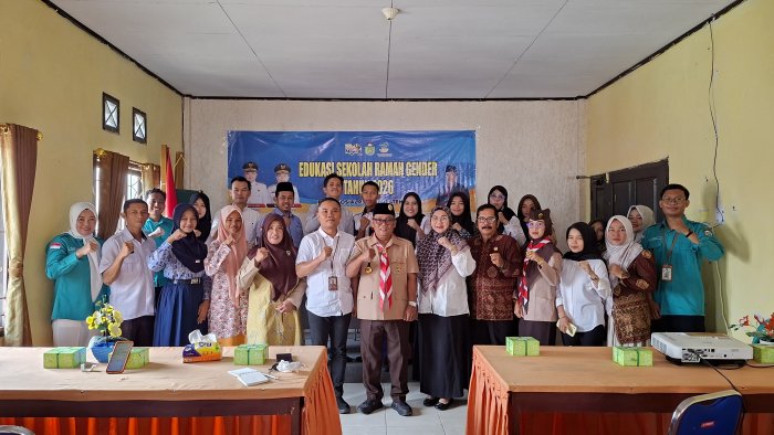 MTsN 1 Tebo dan Dinas Sosial P3A Kabupaten Tebo Perkuat Sekolah Ramah Gender