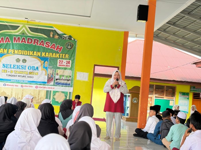 Pendaftaran Siswa Baru MTsN 1 Tebo Meningkat Tajam