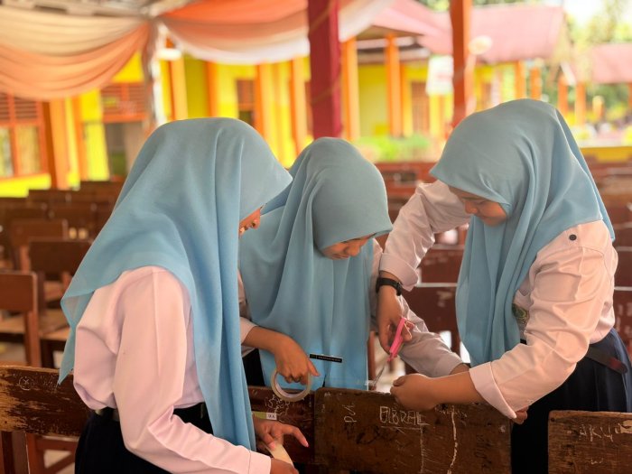 MTsN 1 Tebo Libatkan OSIM dalam Haflah Tasyakuran IX