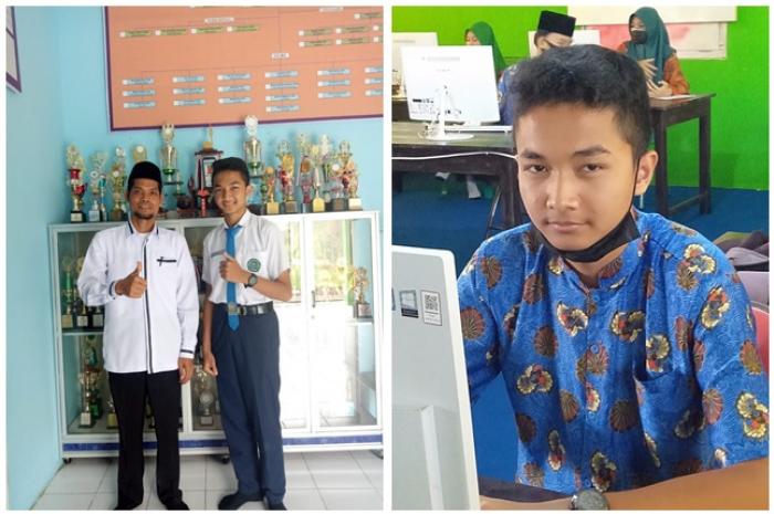 SATU-SATUNYA SISWA MTs N 1 TEBO YANG TERJARING DI MAN IC JAMBI