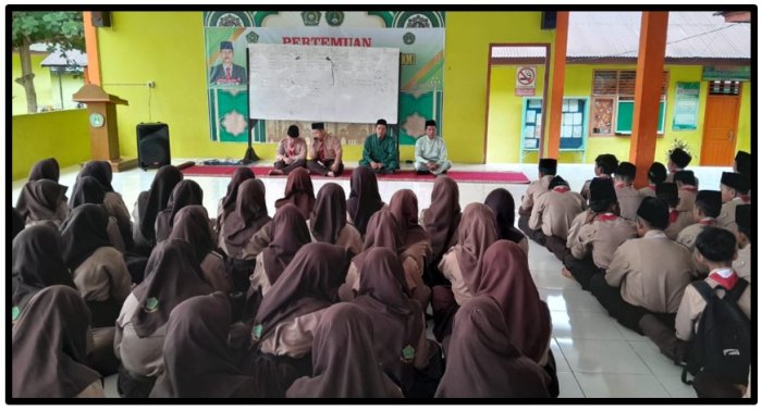 Pembiasaan Qulhu Tahlil Tetap Digelar, Siswa MTsN 1 Tebo Sambut Ujian dengan Ketenangan Batin