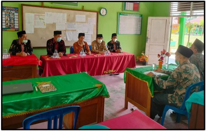 PEMBINAAN OLEH KANWIL PROVINSI JAMBI DI MTs N 1 TEBO
