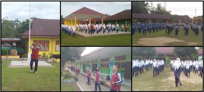 SEMANGAT SABTU PAGI SENAM BERSAMA DI MTs N 1 TEBO