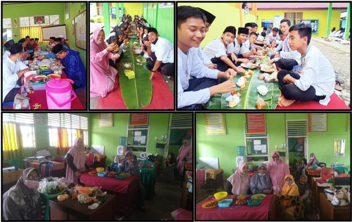 SERUNYA MAKAN BERSAMA DI MTs N 1 TEBO