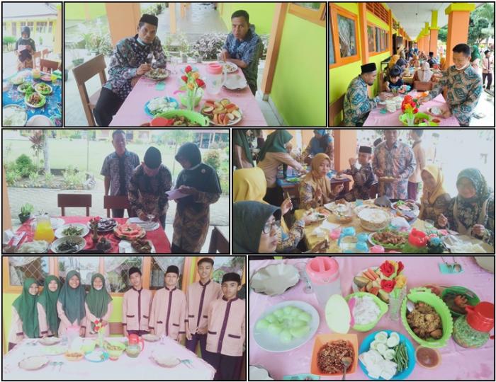 SENI MENGHIDANG ANEKA RAGAM MAKANAN KREASI SISWA MADRASAH