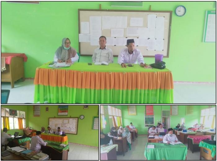 MTs N 1 TEBO ADAKAN RAPAT PERSIAPAN PERPISAHAN 