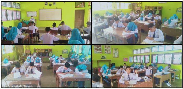 Hari Pertama Pelaksanaan Ujian Akhir Semester Genap MTs N 1 Tebo TA 2021/2022 Hari Pertama Pelaksanaan Ujian Akhir Semester Genap MTs N 1 Tebo TA 2021/2022