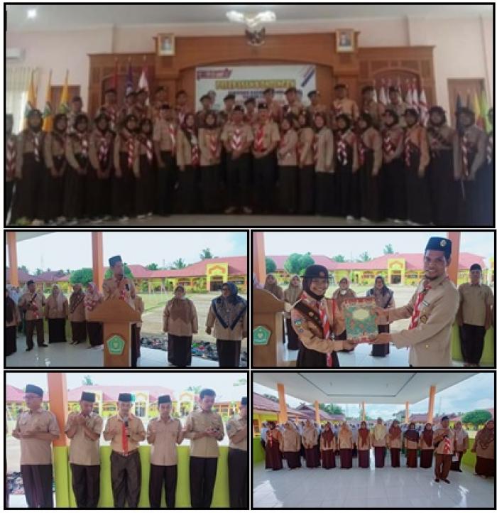 KEPALA MTs N 1 TEBO LEPAS ANGGOTA PRAMUKA IKUTI JAMDA KEPALA MTs N 1 TEBO LEPAS ANGGOTA PRAMUKA IKUTI JAMDA