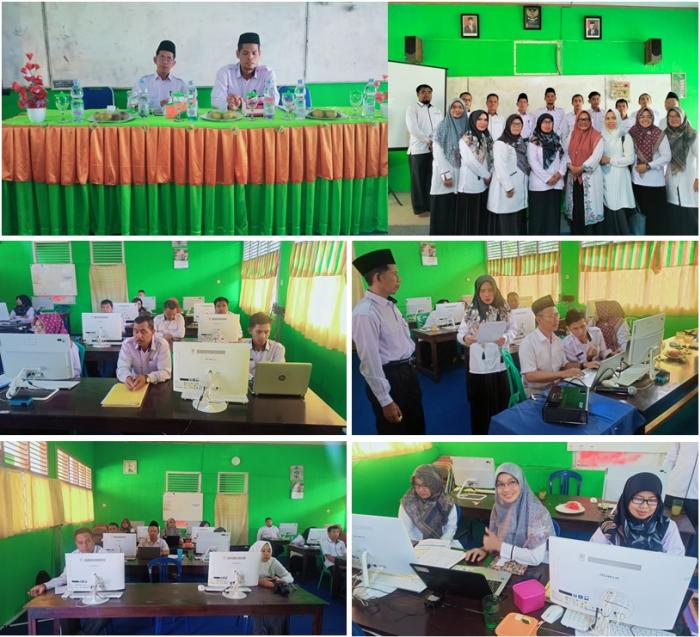 KASUBAG TU KEMENTERIAN AGAMA KABUPATEN TEBO LAKUKAN PEMBINAAN SKP