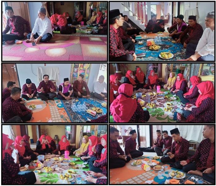 ERATKAN SILATURAHMI, GURU MTs N 1 TEBO HADIRI UNDANGAN SYUKURAN