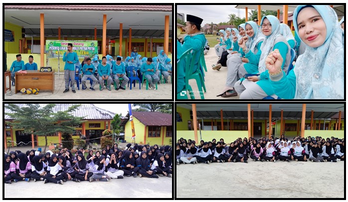 MTs N 1 TEBO ADAKAN TURNAMEN VOLLY ANTAR KELAS