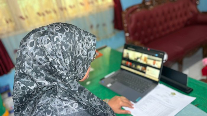 Kepala MTsN 1 Tebo Ikuti Rapat Pemetaan Beban Kerja Guru