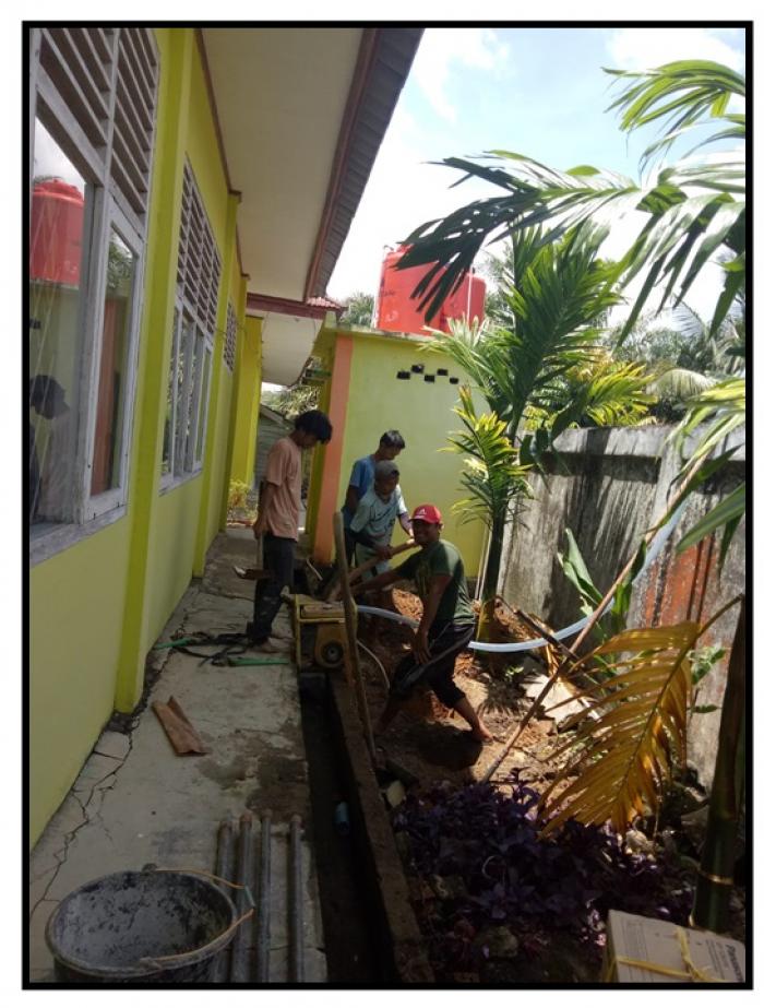 WAKAF SUMUR BOR UNTUK MTs N 1 TEBO