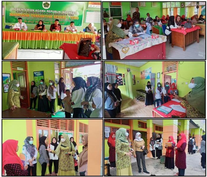 DINKES PROVINSI JAMBI MONEV UKS DI MTs N 1 TEBO DINKES PROVINSI JAMBI MONEV UKS DI MTs N 1 TEBO