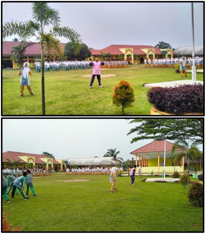 SENAM PERDANA SISWA SISWI MTs N 1 TEBO DISEMESTER GENAP