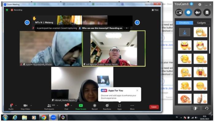 MTs N 1 berpartisifasi dalam Koordinasi Humas Madrasah dan paparan Alur â€œBRONIIS (Brotherhood Pendidikan Islam)â€