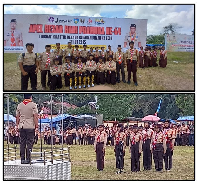 SISWA MTSN 1 TEBO IKUTI JAMBORE RANTING TEBO TENGAH TAHUN 2025