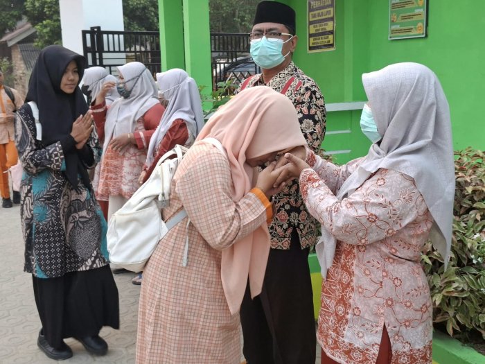 Kualitas Udara Membaik, MTsN 1 Tebo Kembali Gelar Pembelajaran Tatap Muka