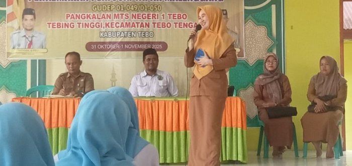 54 Siswa Ikuti Bimbingan Teknis PHBS di MTsN 1 Tebo