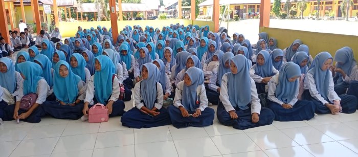 MTsN 1 Tebo Intensifkan Edukasi Tertib Lalu Lintas ke Siswa