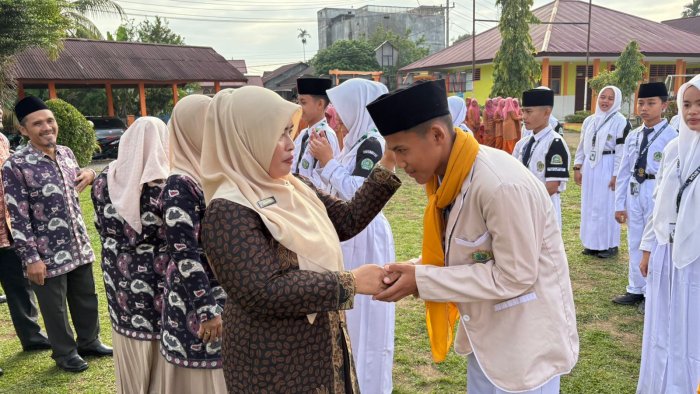 M. Arkan Faeyza Resmi Nahkodai OSIM MATSANSA Tebo