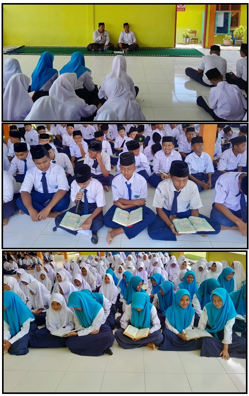 KEGIATAN EKSTRAKULIKULER BIDANG PEMBINAAN TILAWATIL QUR'AN KEMBALI DIGELAR  DI BULAN RAMADHAN