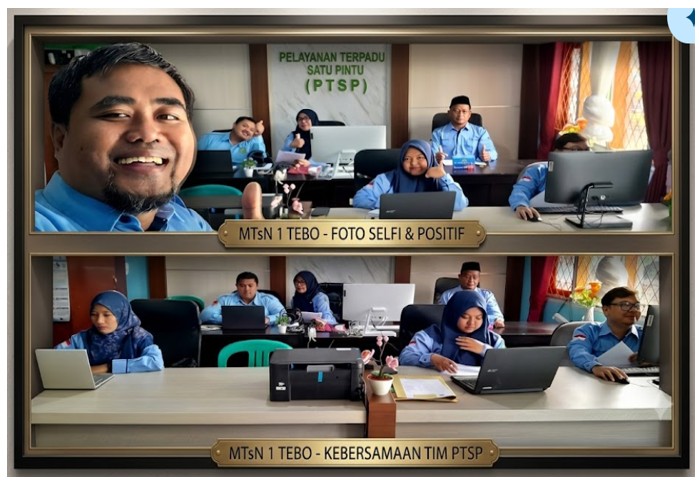 Kedepankan Ramah dan Profesional, Tim PTSP MTsN 1 Tebo Selalu Kompak dan Siap Melayani Sepenuh Hati Kedepankan Ramah dan Profesional, Tim PTSP MTsN 1 Tebo Selalu Kompak dan Siap Melayani Sepenuh Hati