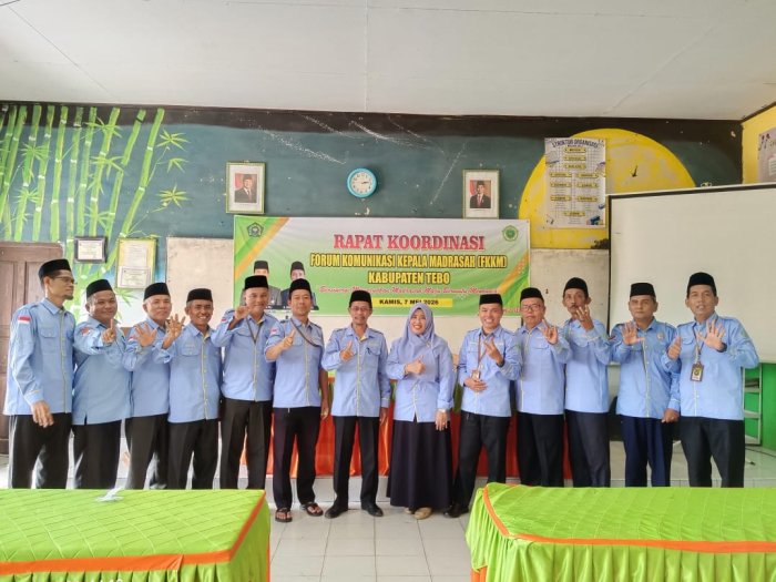 Perkuat Sinergi dan Cegah Perundungan, Kepala MTsN 1 Tebo Hadiri Rakor KKM Kabupaten Tebo*
