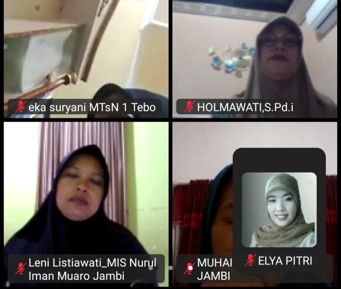 Webinar Coding Tingkatkan Kompetensi Guru Madrasah di Jambi