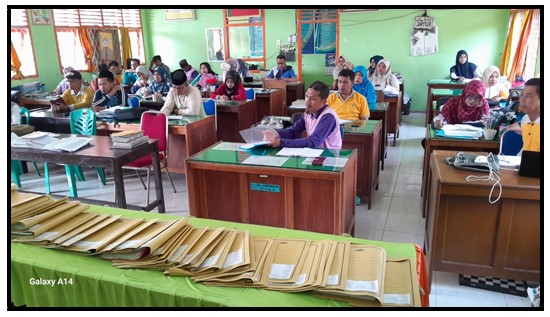 MTs N 1 TEBO ADAKAN RAPAT PERSIAPAN PKKM