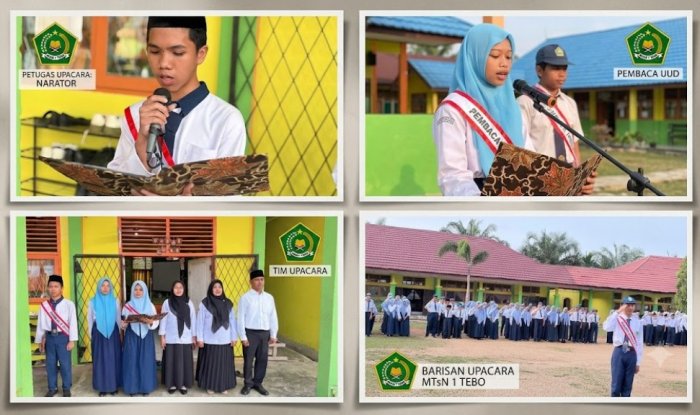 Tampil Memukau dan Penuh Tanggung Jawab, Petugas Upacara MTsN 1 Tebo Raih Apresiasi Tampil Memukau dan Penuh Tanggung Jawab, Petugas Upacara MTsN 1 Tebo Raih Apresiasi
