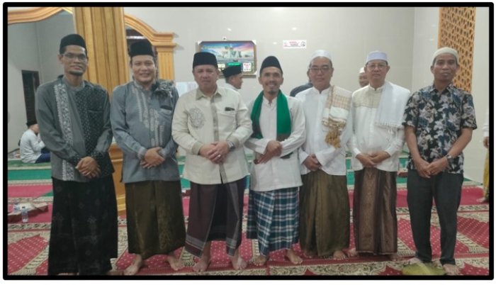 Pererat Silaturahmi, Majelis Guru MTsN 1 Tebo Hadiri Safari Ramadhan Kakanwil di Masjid Al-Falah Bogorejo