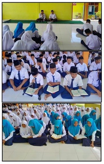 KEGIATAN EKSTRAKULIKULER BIDANG PEMBINAAN TILAWATIL QUR'AN KEMBALI DIGELAR DI AWAL SEMESTER
